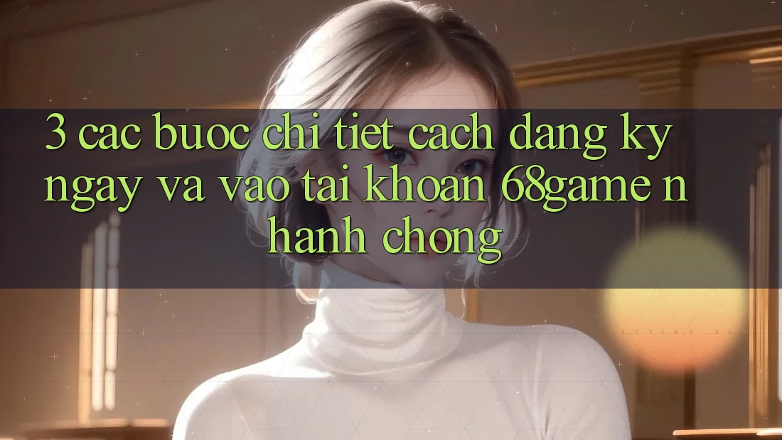 3. Các bước Chi Tiết Cách Đăng ký ngay Và Vào tài khoản 68game Nhanh chóng 3. Các bước Chi Tiết Cách Đăng ký ngay Và Vào tài khoản 68game Nhanh chóng
