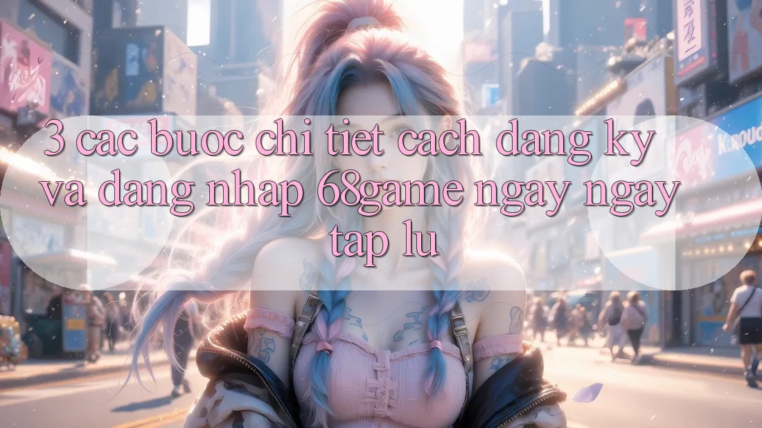 3. Các bước Chi Tiết Cách Đăng Ký Và Đăng Nhập 68game Ngay ngay tắp lự