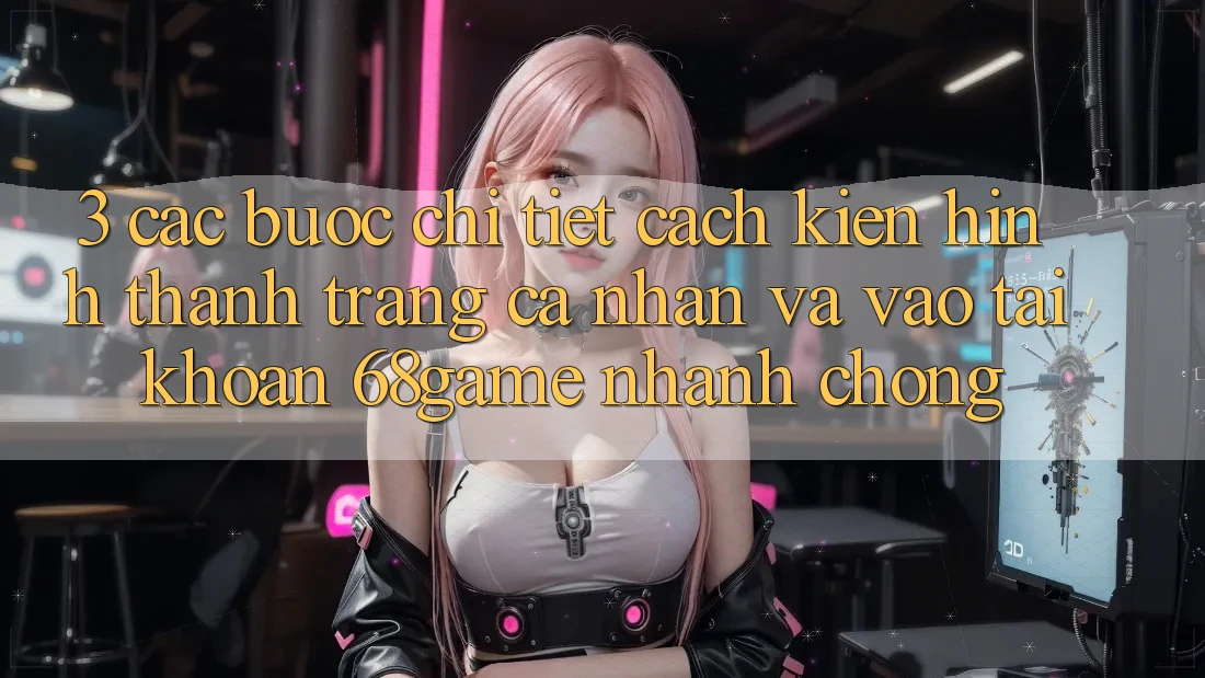 3. Các bước Chi Tiết Cách Kiến hình thành trang cá nhân Và Vào tài khoản 68game Nhanh Chóng