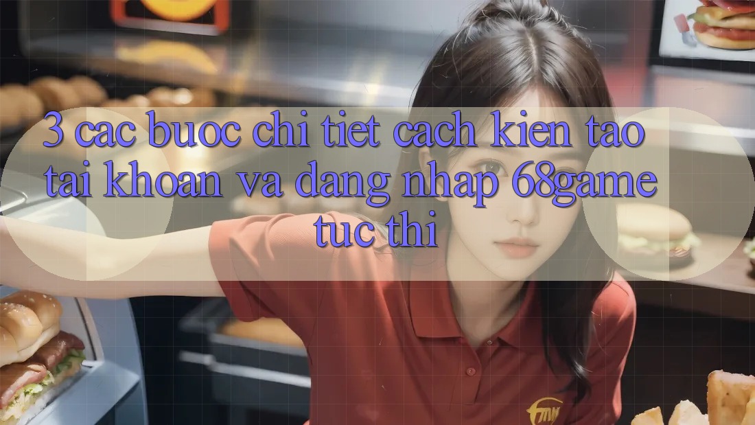 3. Các bước Chi Tiết Cách Kiến tạo tài khoản Và Đăng Nhập 68game Tức thì