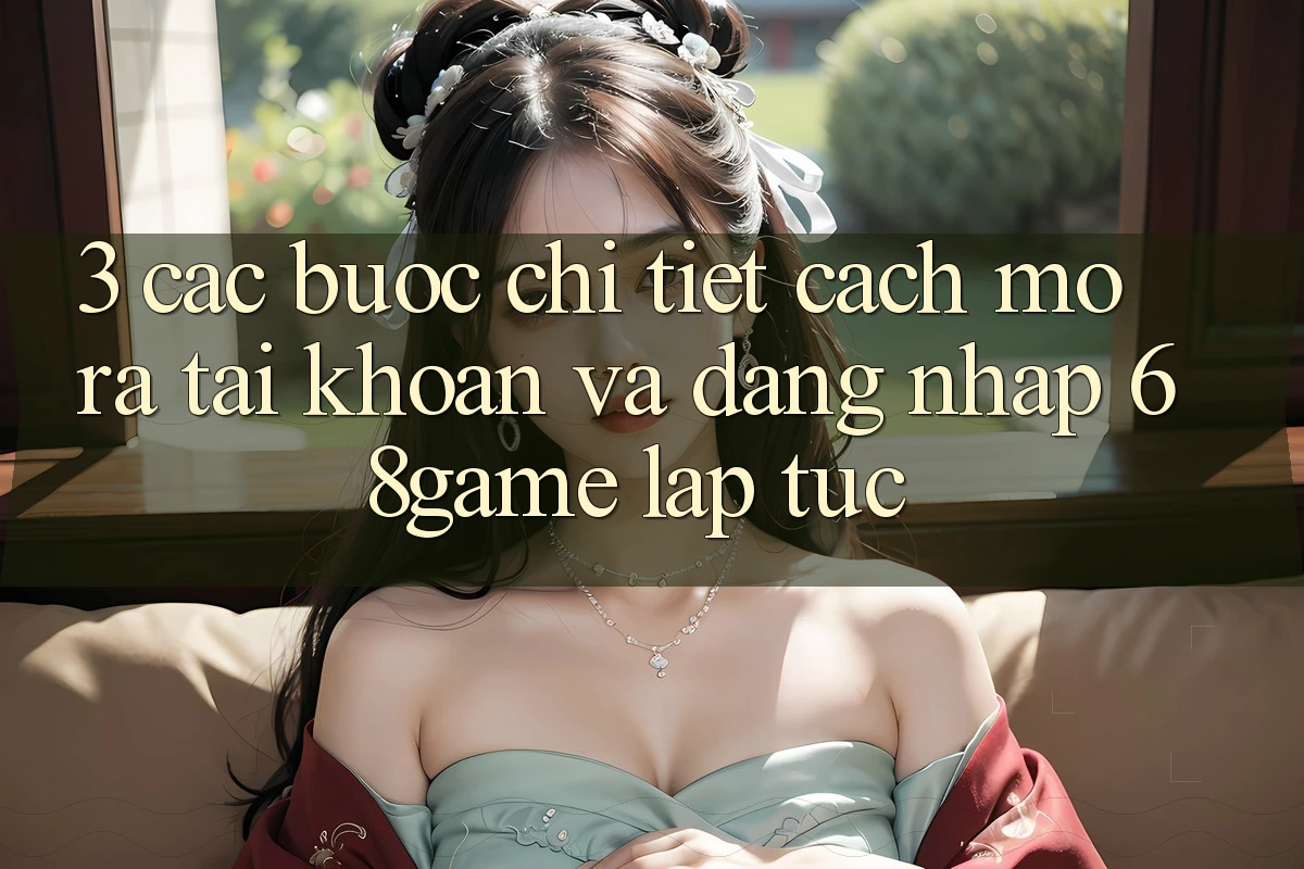 3. Các bước Chi Tiết Cách Mở ra tài khoản Và Đăng Nhập 68game Lập tức