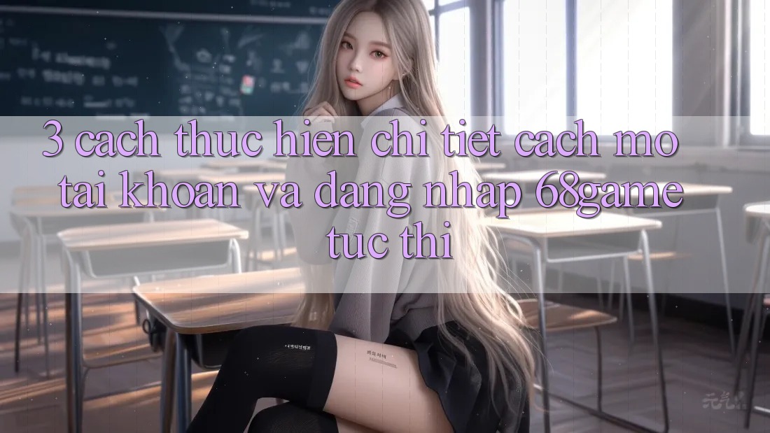 3. Cách thực hiện Chi Tiết Cách Mở tài khoản Và Đăng Nhập 68game Tức thì