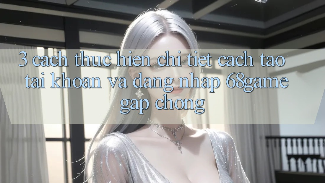 3. Cách thực hiện Chi Tiết Cách Tạo tài khoản Và Đăng Nhập 68game Gấp Chóng 3. Cách thực hiện Chi Tiết Cách Tạo tài khoản Và Đăng Nhập 68game Gấp Chóng