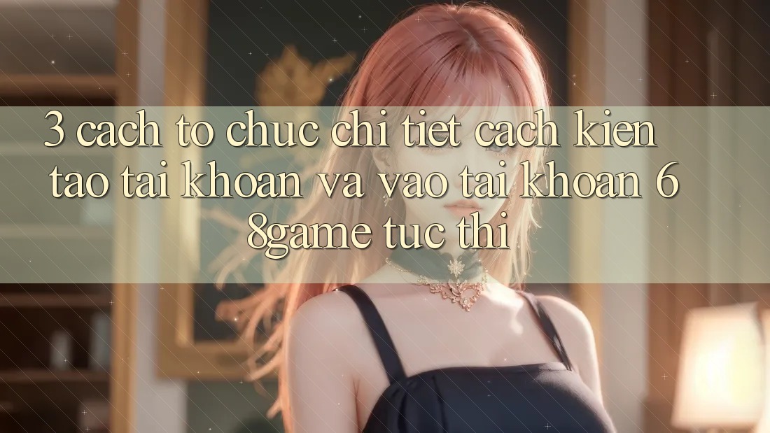 3. Cách tổ chức Chi Tiết Cách Kiến tạo tài khoản Và Vào tài khoản 68game Tức thì