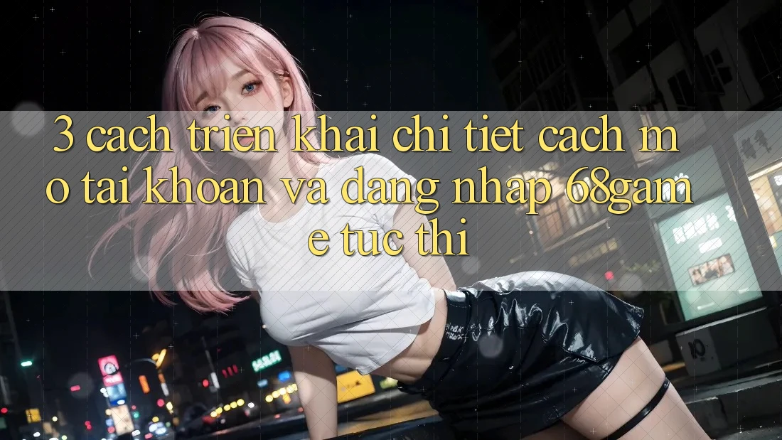 3. Cách triển khai Chi Tiết Cách Mở tài khoản Và Đăng Nhập 68game Tức thì 3. Cách triển khai Chi Tiết Cách Mở tài khoản Và Đăng Nhập 68game Tức thì