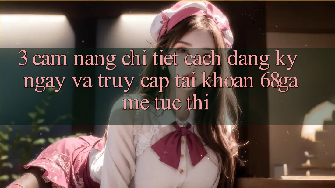 3. Cẩm nang Chi Tiết Cách Đăng ký ngay Và Truy cập tài khoản 68game Tức thì 3. Cẩm nang Chi Tiết Cách Đăng ký ngay Và Truy cập tài khoản 68game Tức thì