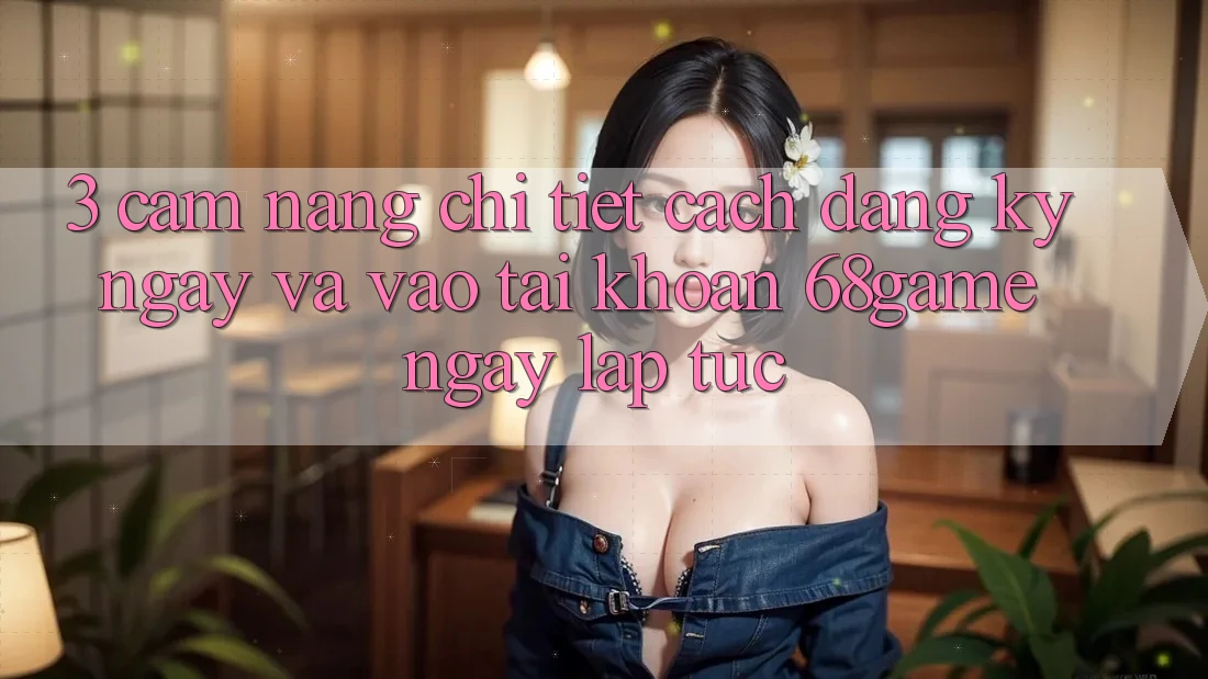 3. Cẩm nang Chi Tiết Cách Đăng ký ngay Và Vào tài khoản 68game Ngay lập tức