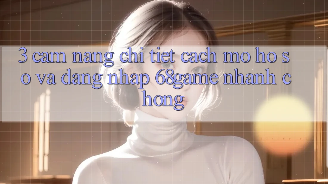 3. Cẩm nang Chi Tiết Cách Mở hồ sơ Và Đăng Nhập 68game Nhanh chóng