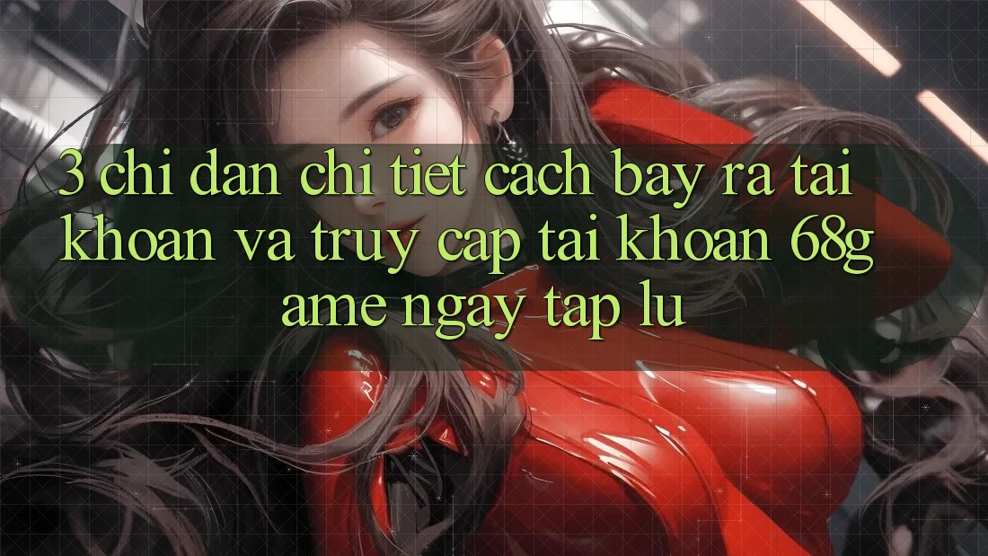 3. Chỉ dẫn Chi Tiết Cách Bày ra tài khoản Và Truy cập tài khoản 68game Ngay tắp lự