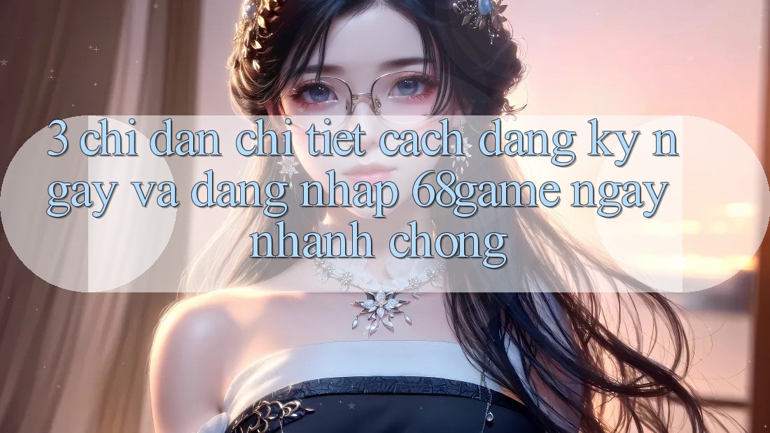 3. Chỉ dẫn Chi Tiết Cách Đăng ký ngay Và Đăng Nhập 68game Ngay nhanh chóng