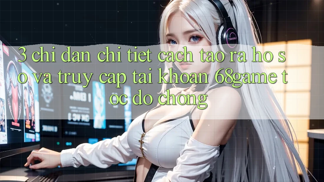 3. Chỉ dẫn Chi Tiết Cách Tạo ra hồ sơ Và Truy cập tài khoản 68game Tốc độ Chóng
