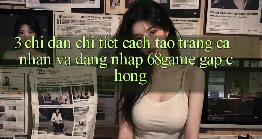 3. Chỉ dẫn Chi Tiết Cách Tạo trang cá nhân Và Đăng Nhập 68game Gấp chóng 3. Chỉ dẫn Chi Tiết Cách Tạo trang cá nhân Và Đăng Nhập 68game Gấp chóng