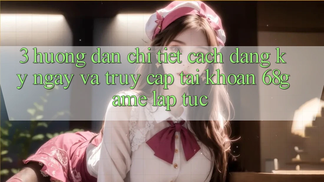 3. Hướng Dẫn Chi Tiết Cách Đăng ký ngay Và Truy cập tài khoản 68game Lập tức 3. Hướng Dẫn Chi Tiết Cách Đăng ký ngay Và Truy cập tài khoản 68game Lập tức