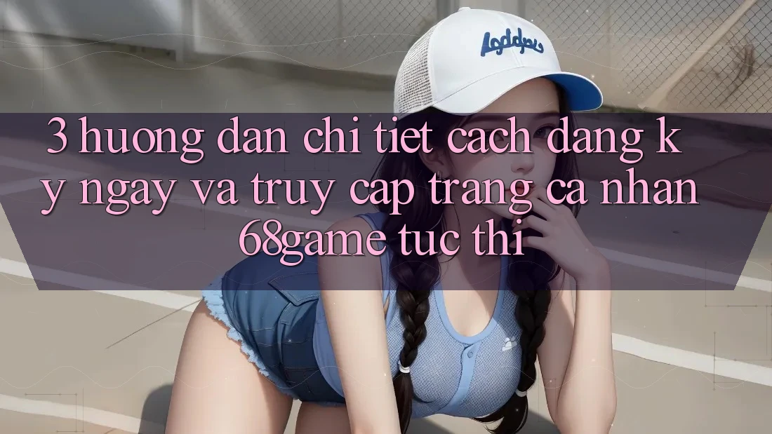 3. Hướng Dẫn Chi Tiết Cách Đăng ký ngay Và Truy cập trang cá nhân 68game Tức thì