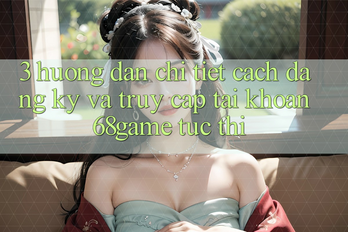 3. Hướng Dẫn Chi Tiết Cách Đăng Ký Và Truy cập tài khoản 68game Tức thì