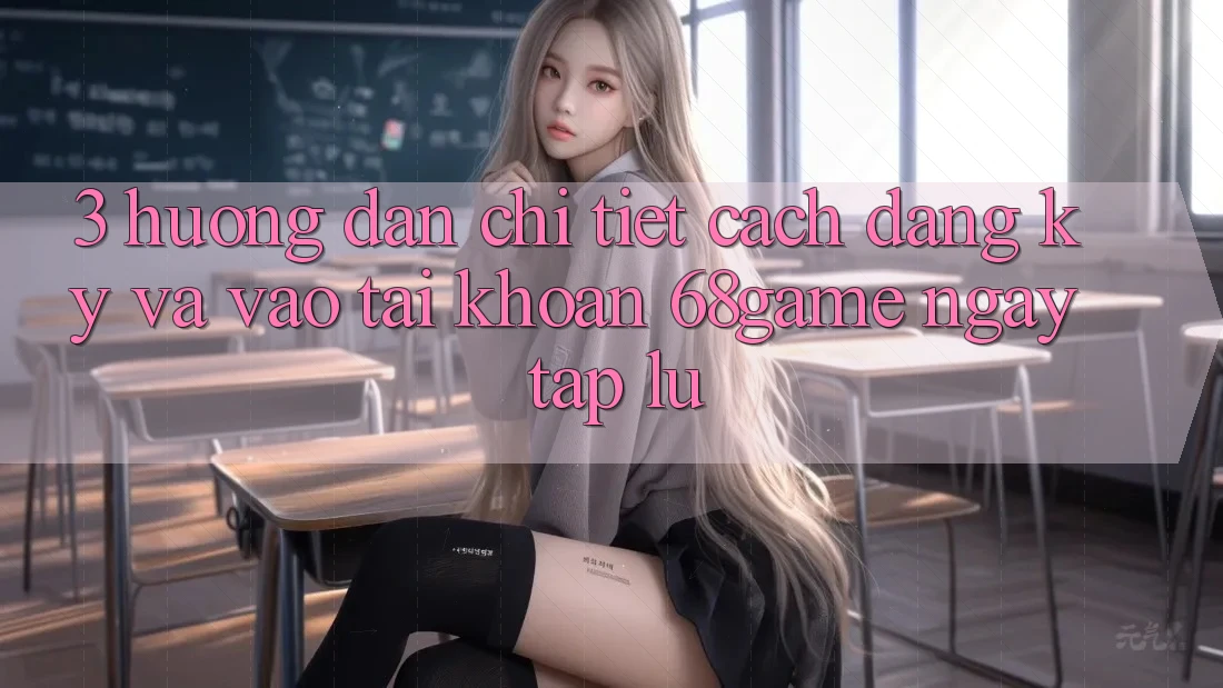 3. Hướng Dẫn Chi Tiết Cách Đăng Ký Và Vào tài khoản 68game Ngay tắp lự