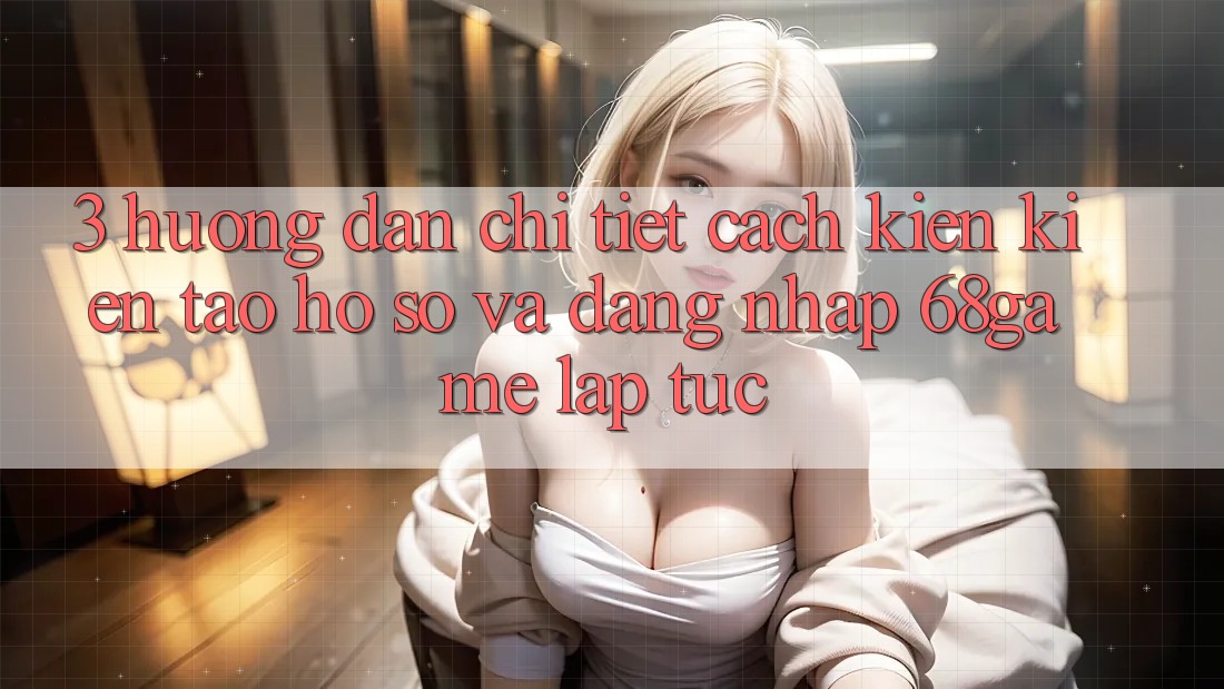 3. Hướng Dẫn Chi Tiết Cách Kiến kiến tạo hồ sơ Và Đăng Nhập 68game Lập tức