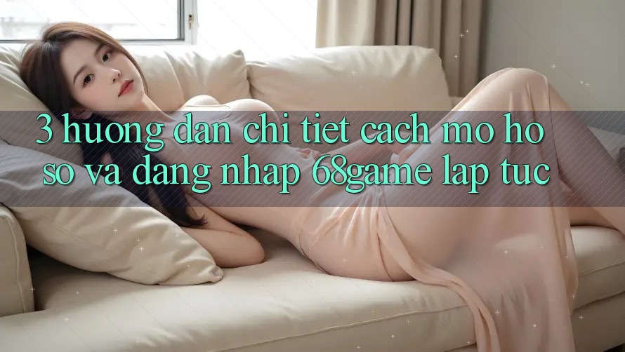 3. Hướng Dẫn Chi Tiết Cách Mở hồ sơ Và Đăng Nhập 68game Lập tức