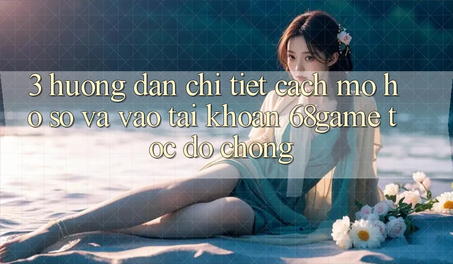 3. Hướng Dẫn Chi Tiết Cách Mở hồ sơ Và Vào tài khoản 68game Tốc độ Chóng