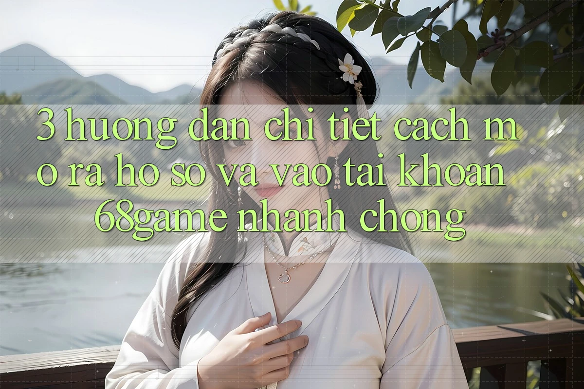 3. Hướng Dẫn Chi Tiết Cách Mở ra hồ sơ Và Vào tài khoản 68game Nhanh Chóng