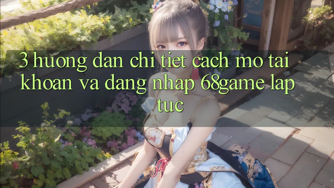 3. Hướng Dẫn Chi Tiết Cách Mở tài khoản Và Đăng Nhập 68game Lập tức