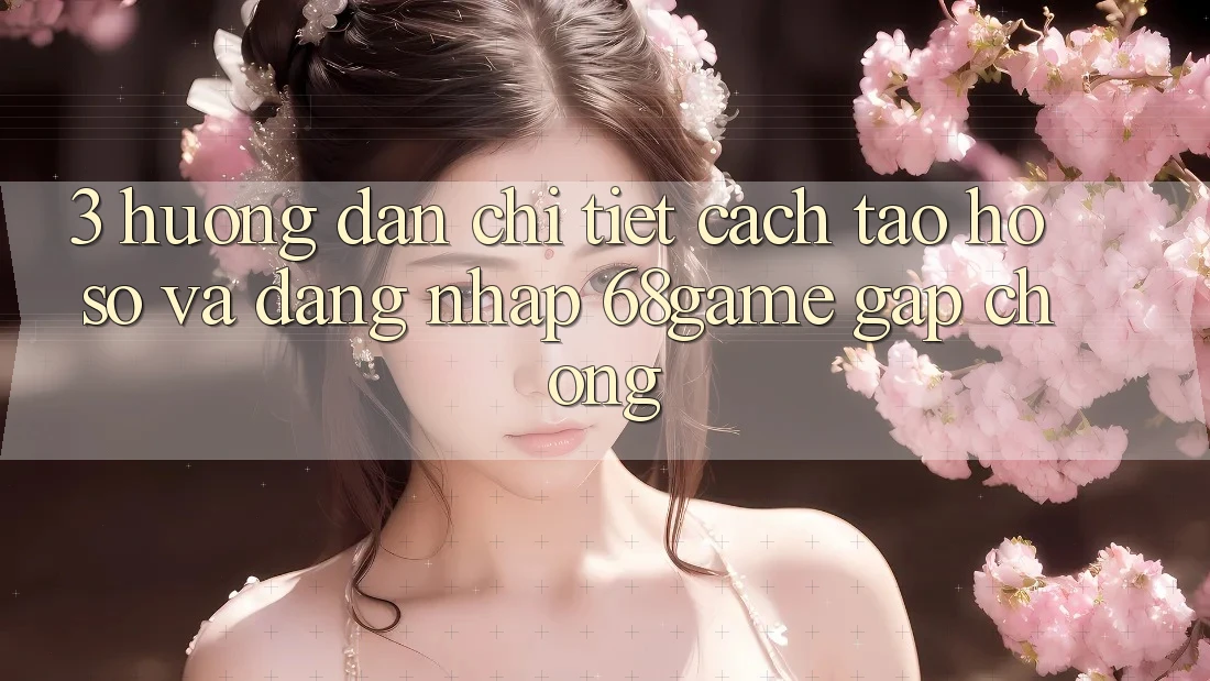 3. Hướng Dẫn Chi Tiết Cách Tạo hồ sơ Và Đăng Nhập 68game Gấp Chóng 3. Hướng Dẫn Chi Tiết Cách Tạo hồ sơ Và Đăng Nhập 68game Gấp Chóng