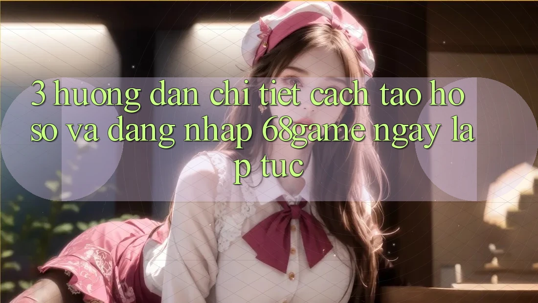 3. Hướng Dẫn Chi Tiết Cách Tạo hồ sơ Và Đăng Nhập 68game Ngay lập tức 3. Hướng Dẫn Chi Tiết Cách Tạo hồ sơ Và Đăng Nhập 68game Ngay lập tức