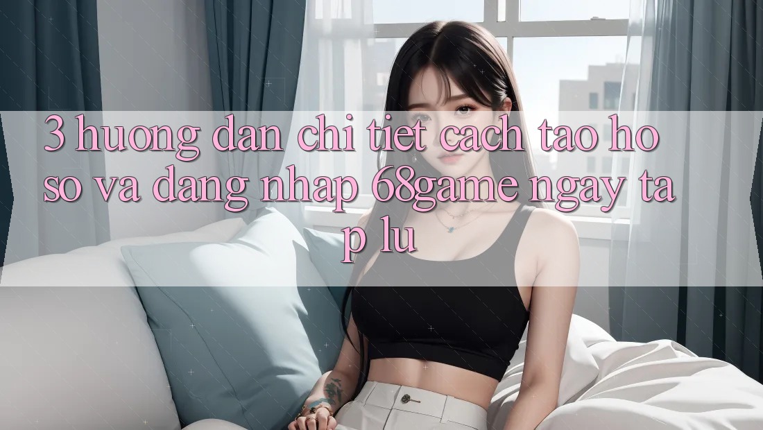 3. Hướng Dẫn Chi Tiết Cách Tạo hồ sơ Và Đăng Nhập 68game Ngay tắp lự