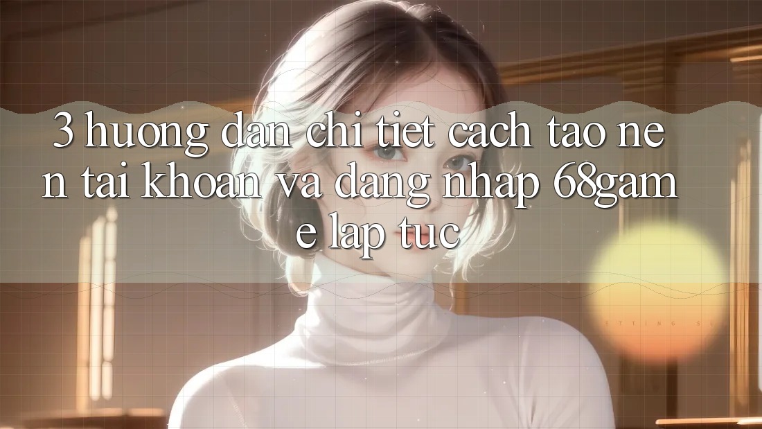 3. Hướng Dẫn Chi Tiết Cách Tạo nên tài khoản Và Đăng nhập 68game Lập tức 3. Hướng Dẫn Chi Tiết Cách Tạo nên tài khoản Và Đăng nhập 68game Lập tức