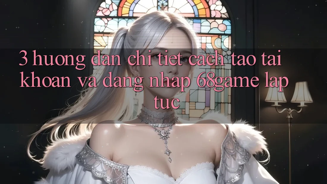 3. Hướng Dẫn Chi Tiết Cách Tạo tài khoản Và Đăng Nhập 68game Lập tức