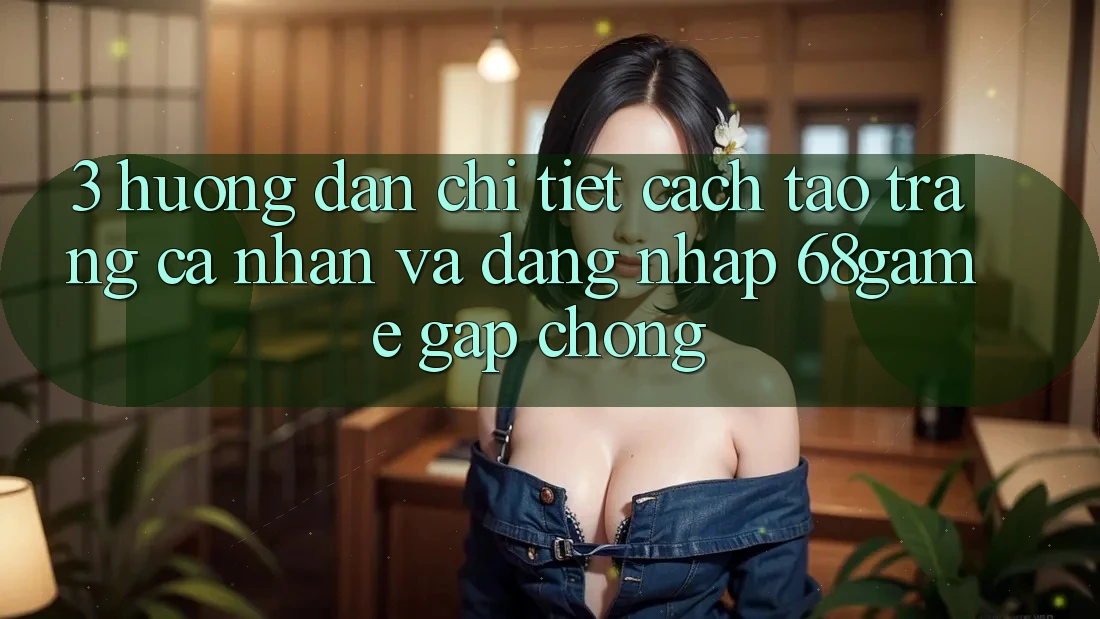 3. Hướng Dẫn Chi Tiết Cách Tạo trang cá nhân Và Đăng Nhập 68game Gấp Chóng 3. Hướng Dẫn Chi Tiết Cách Tạo trang cá nhân Và Đăng Nhập 68game Gấp Chóng