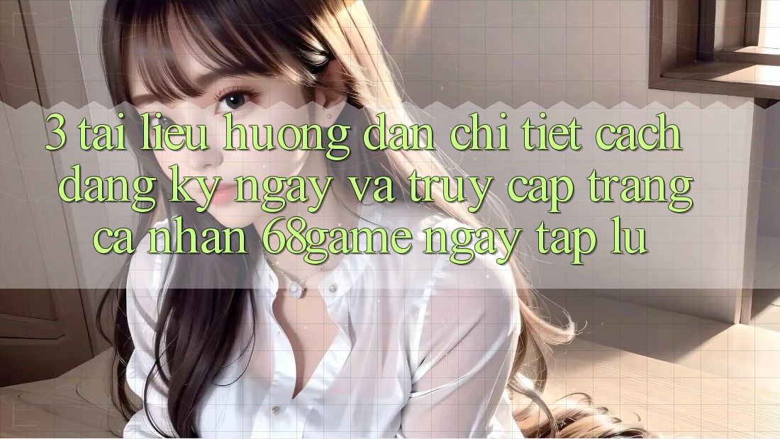 3. Tài liệu hướng dẫn Chi Tiết Cách Đăng ký ngay Và Truy cập trang cá nhân 68game Ngay tắp lự 3. Tài liệu hướng dẫn Chi Tiết Cách Đăng ký ngay Và Truy cập trang cá nhân 68game Ngay tắp lự