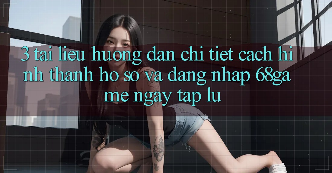3. Tài liệu hướng dẫn Chi Tiết Cách Hình thành hồ sơ Và Đăng Nhập 68game Ngay tắp lự