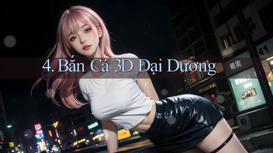 4. Bắn Cá 3D Đại Dương
