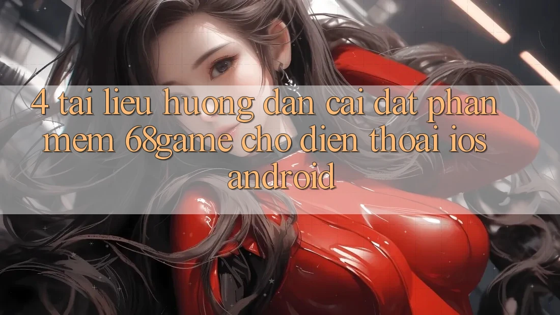 4. Tài liệu hướng dẫn Cài đặt Phần mềm 68game Cho Điện Thoại (iOS & Android)