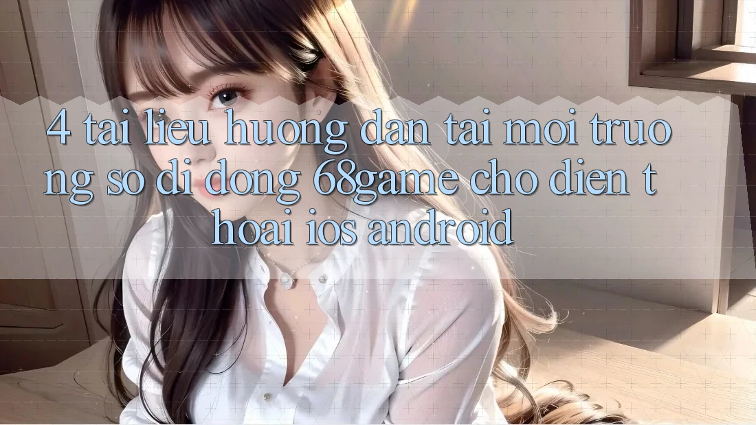 4. Tài liệu hướng dẫn Tải Môi trường số di động 68game Cho Điện Thoại (iOS & Android)