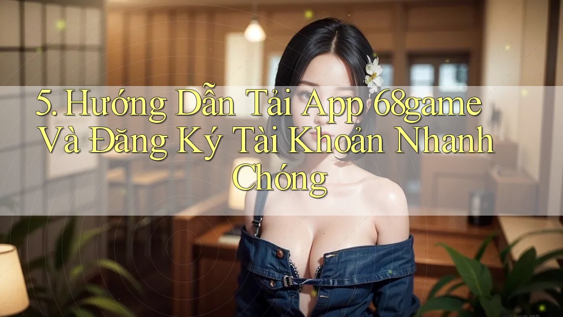 5. Hướng Dẫn Tải App 68game Và Đăng Ký Tài Khoản Nhanh Chóng