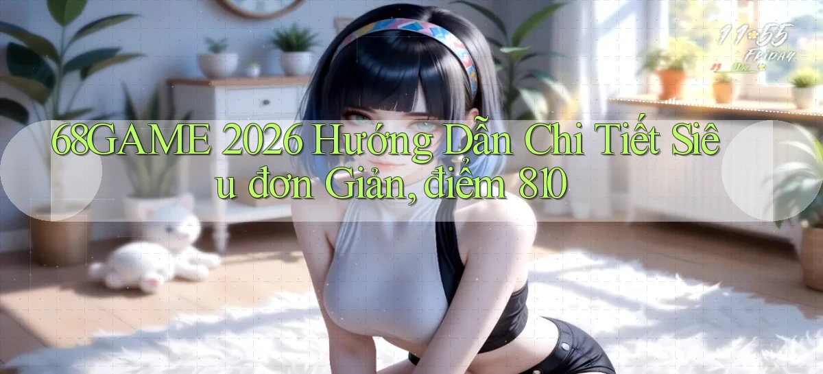 68game 2026 hướng dẫn chi tiết siêu đơn giản, điểm 810