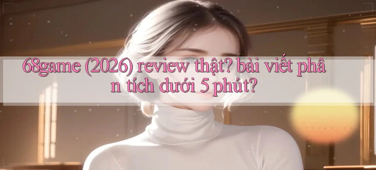 68game (2026) review thật bài viết phân tích dưới 5 phút