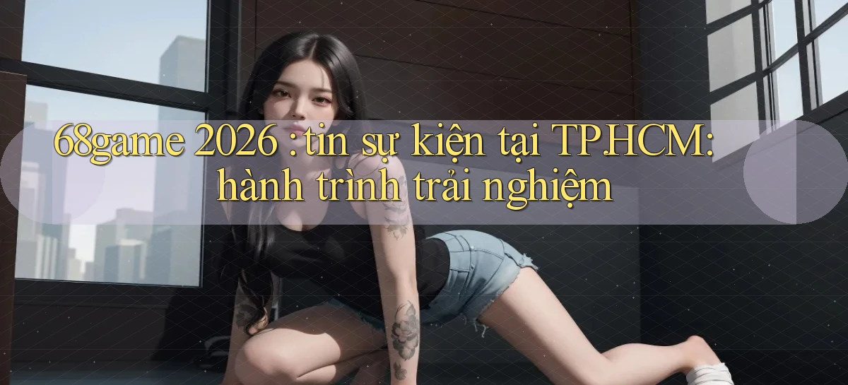 68game 2026 tin sự kiện tại TP.HCM hành trình trải nghiệm