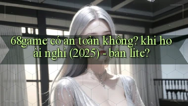 68game có an toàn không khi hoài nghi (2025)   bản lite