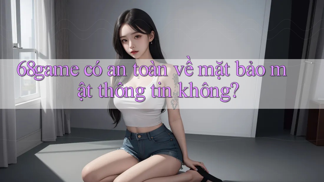 68game có an toàn về mặt bảo mật thông tin không?