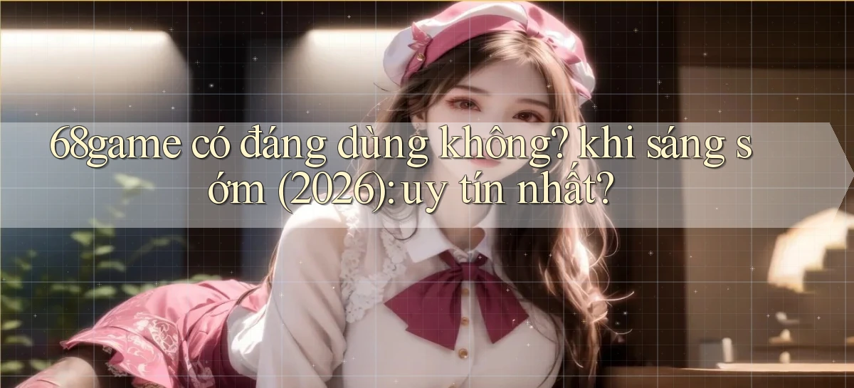 68game có đáng dùng không khi sáng sớm (2026) uy tín nhất