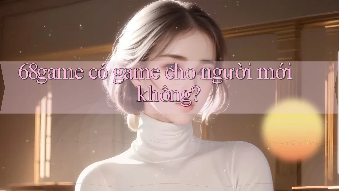 68game có game cho người mới không? 68game có game cho người mới không?
