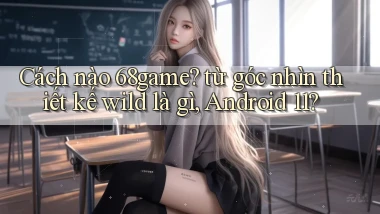 Cách nào 68game từ góc nhìn thiết kế wild là gì, Android 11