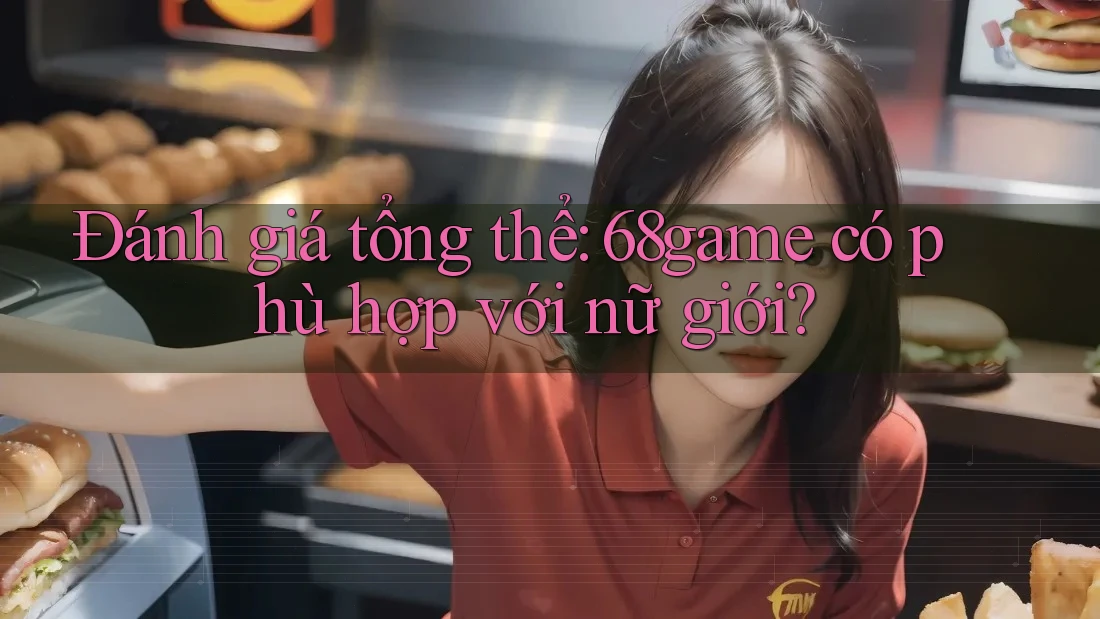 Đánh giá tổng thể: 68game có phù hợp với nữ giới?