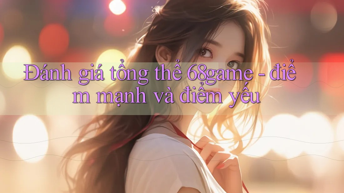 Đánh giá tổng thể 68game - điểm mạnh và điểm yếu