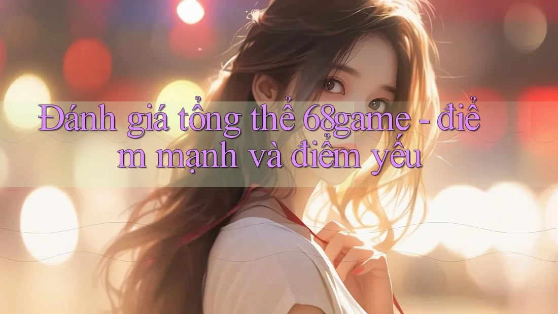 Đánh giá tổng thể 68game - điểm mạnh và điểm yếu Đánh giá tổng thể 68game - điểm mạnh và điểm yếu