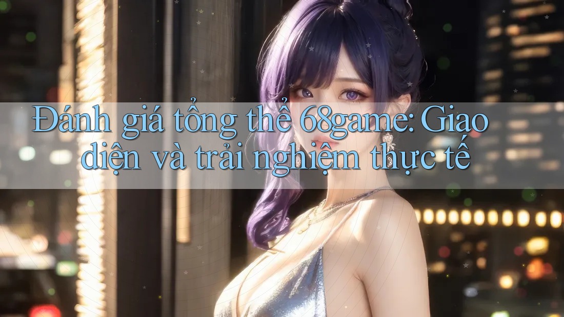 Đánh giá tổng thể 68game: Giao diện và trải nghiệm thực tế