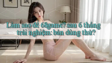 Làm sao để 68game sau 6 tháng trải nghiệm bản dùng thử